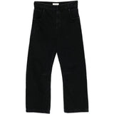 Jeans a gamba larga in nero Entire studios - unisex 