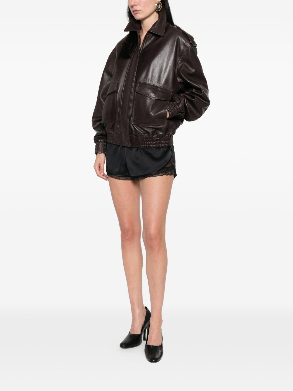 Pantaloncini con pizzo in nero Magda butrym - donna 