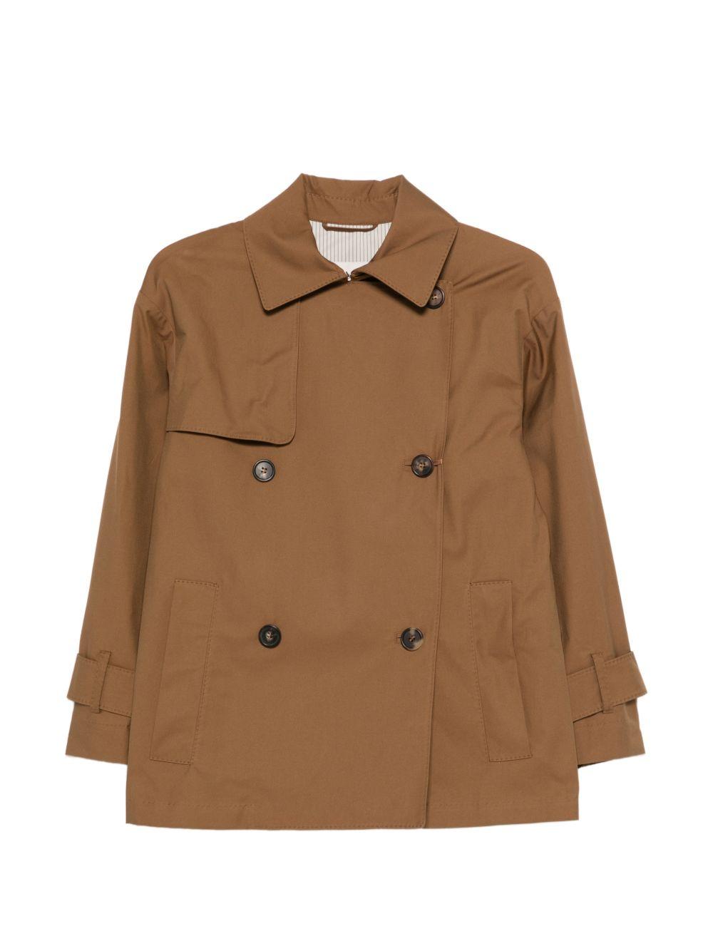 Trench corto MTCzeno in marrone Max Mara the cube - donna 