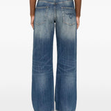 Jeans D'arcy a gamba ampia in blu R13 - donna 