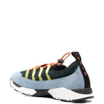 Sneakers running con lacci in lycra multicolore Marni - uomo 