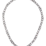 Collana con cristalli misti in argento Darkai - unisex 