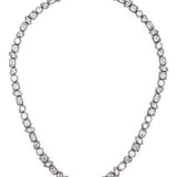 Collana con cristalli misti in argento Darkai - unisex 