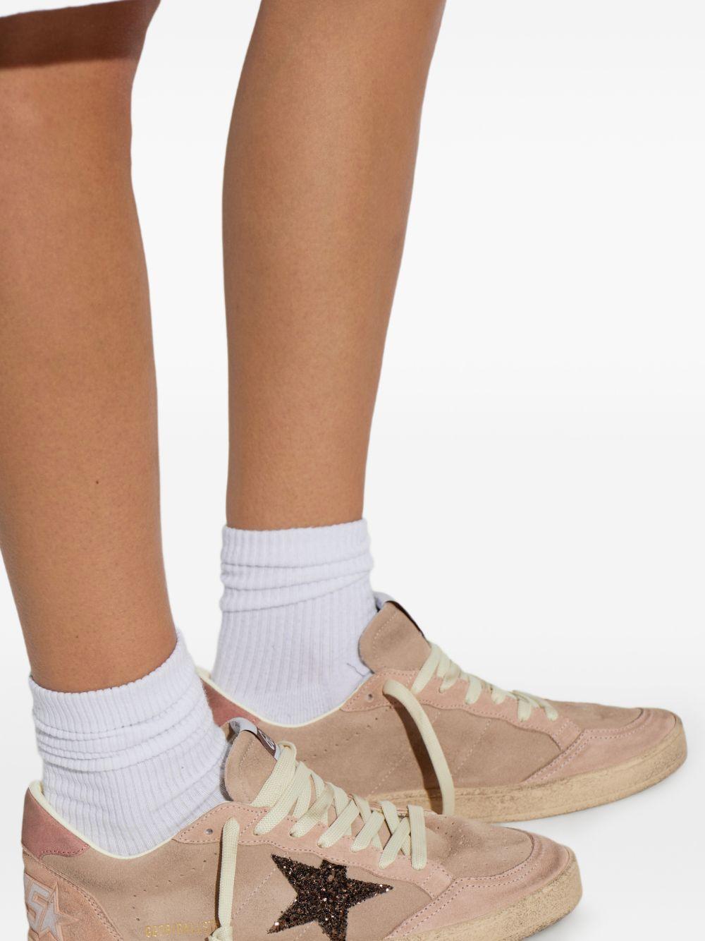 Sneakers ballstar in beige golden goose - donna 