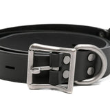 Cintura con fibbia in nero Martine rose - uomo 