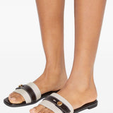 Ciabatte Romy  in marrone Tory burch - donna 