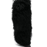 Stivali furry in nero Paris texas - donna 