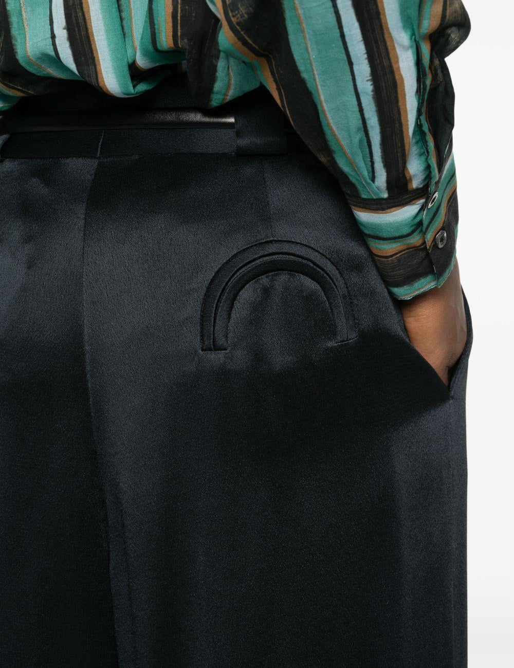 Pantaloni palazzo Novalis in blu BLAZÉ MILANO - donna 