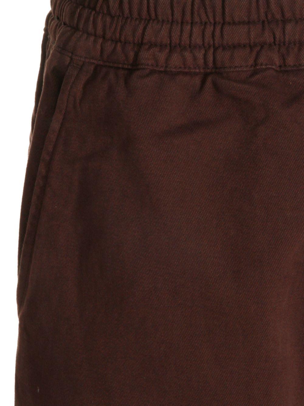 pantaloni dritti floyde in marrone carhartt wip - uomo 