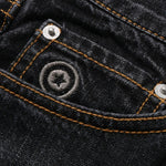 Jeans con applicazione in blu Bape - uomo 