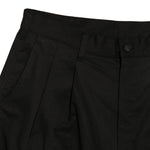 Pantaloni a pieghe con pannelli in nero Comme des garcons homme - uomo 