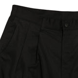 Pantaloni a pieghe con pannelli in nero Comme des garcons homme - uomo 