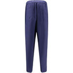 Pantaloni con vita elasticizzata in blu Laneus - uomo 