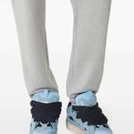 Sneakers con lacci curb  in blu Lanvin - uomo 