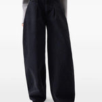Jeans le de-nimes ovalo  in nero Jacquemus - donna 