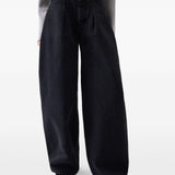 Jeans le de-nimes ovalo  in nero Jacquemus - donna 