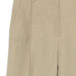 Pantaloni con pieghe stirate in verde Antonelli - donna 