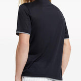 T-shirt a strati in blu Brunello cucinelli - uomo 