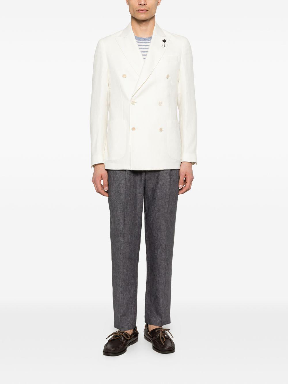 Pantaloni con coulisse in grigio Briglia 1949 - uomo 