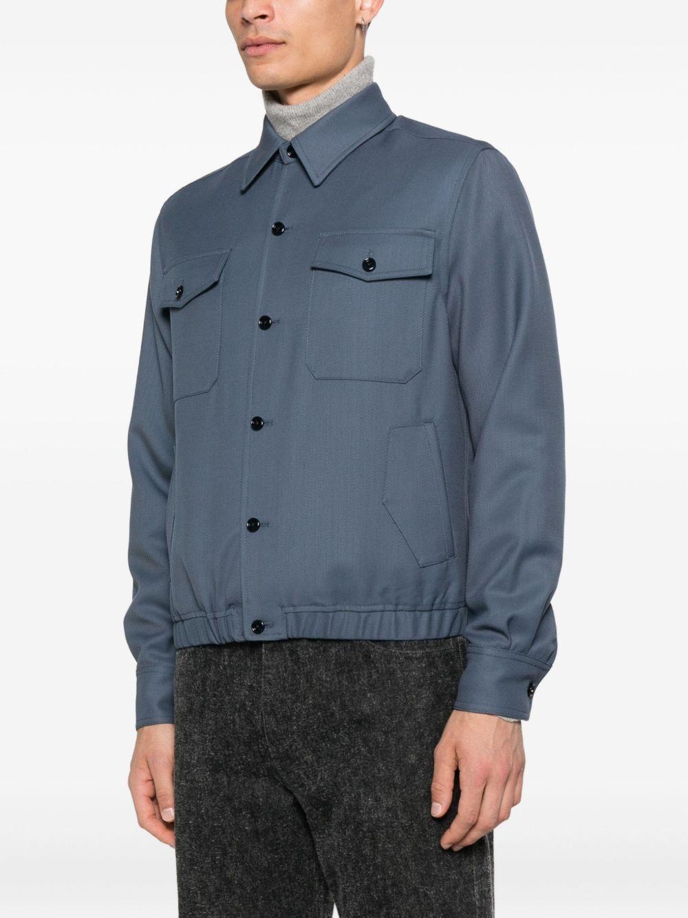 Giacca con tasche in blu Lardini - uomo 