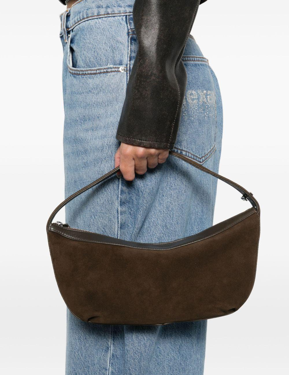 Borsa Demy con zip in marroneStaud - donna 