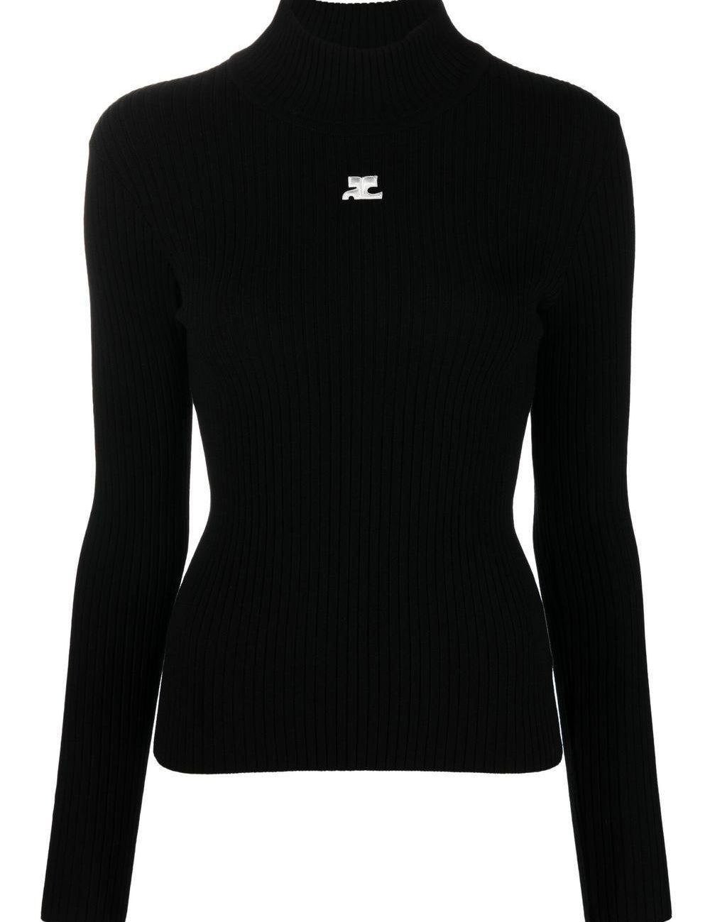 Maglia reedition con logo in nero 