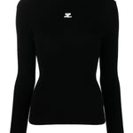 Maglia reedition con logo in nero 