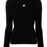Maglia reedition con logo in nero 