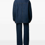 Giacca con tasche in blu AMI Paris - unisex 
