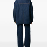Giacca con tasche in blu AMI Paris - unisex 