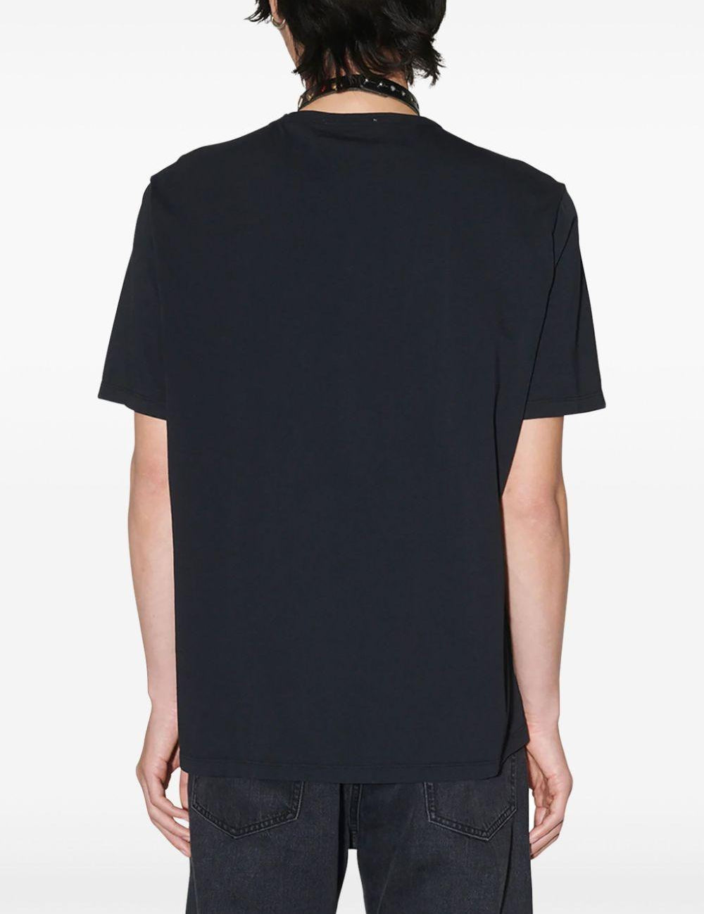 T-shirt con girocollo in azzurro Our legacy - uomo 