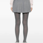 Gonna plissettata con coulisse in grigio Casablanca - donna 
