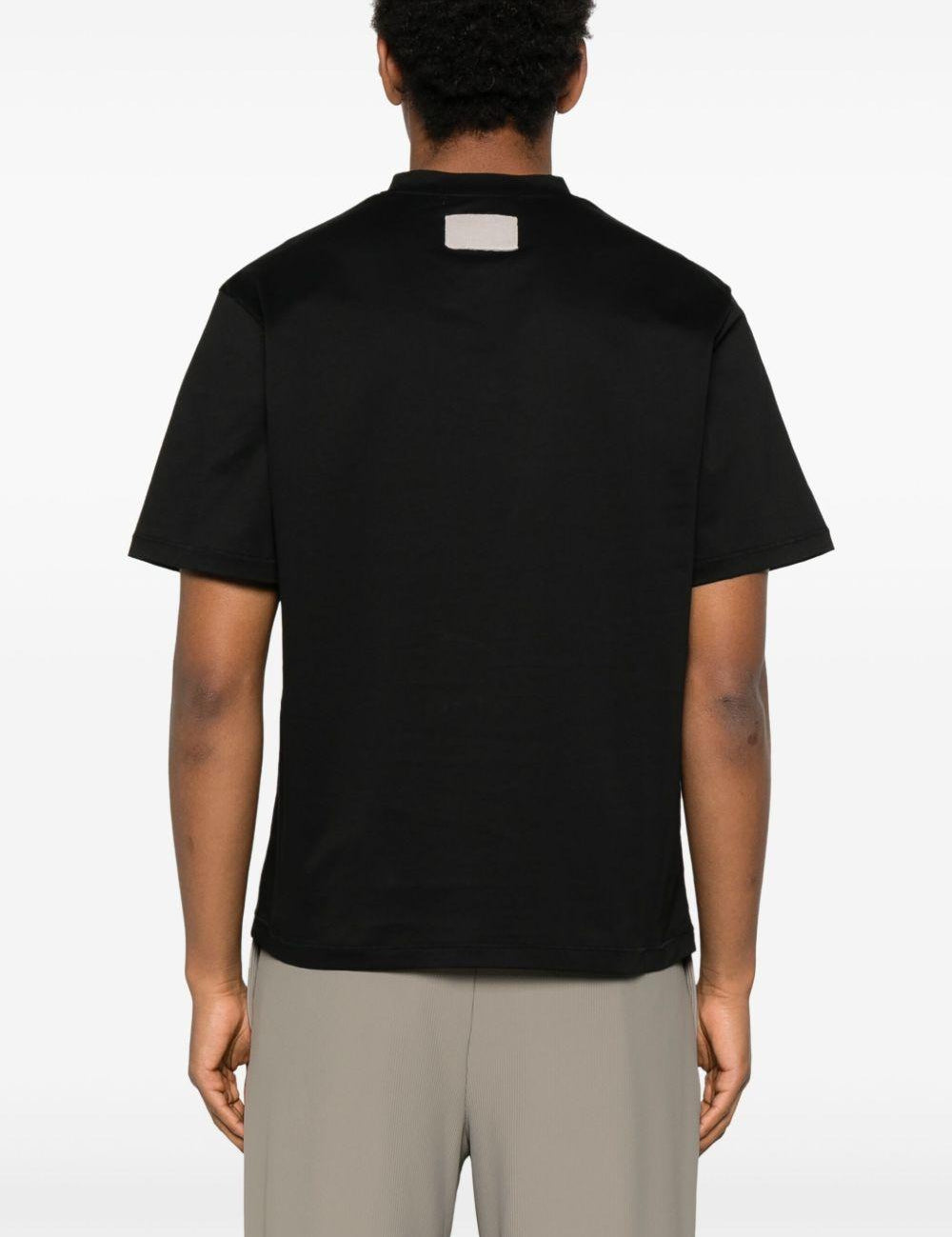 T-shirt in cotone in nero Aya muse - unisex 