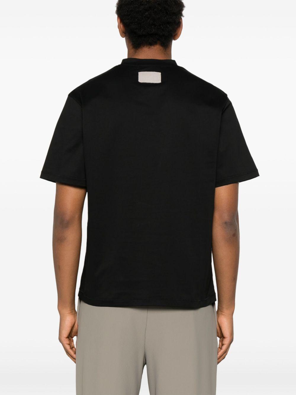 T-shirt in cotone in nero Aya muse - unisex 