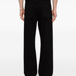 Jeans a bottoni in nero Our legacy - uomo 