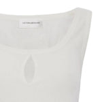 Canotta con dettagli in rosa Victoria beckham - donna 