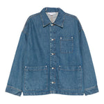 Giacca denim in cotone in blu A.P.C. X marc jacobs - unisex 