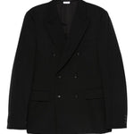 Giacca doppiopetto in nero Comme des garcons homme PLUS - uomo 