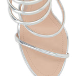 Sandali Cleo in argento Rene caovilla - donna 