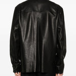 Giacca in pelle in nero Simkhai - uomo 