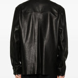 Giacca in pelle in nero Simkhai - uomo 