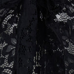 Gonna con frange in nero Venuja - donna 