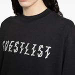 T-shirt con stampa grafica in nero 44 label group - uomo 