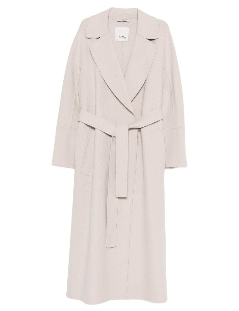 Cappotto con cintura Elisa in avorio 'S Max Mara - donna 