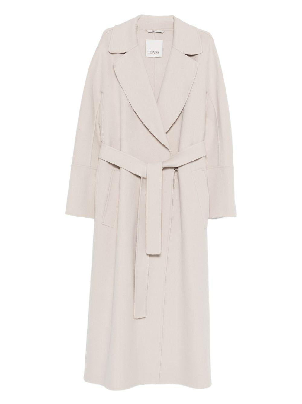 Cappotto con cintura Elisa in avorio 'S Max Mara - donna 