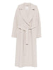 Cappotto con cintura Elisa in avorio 'S Max Mara - donna