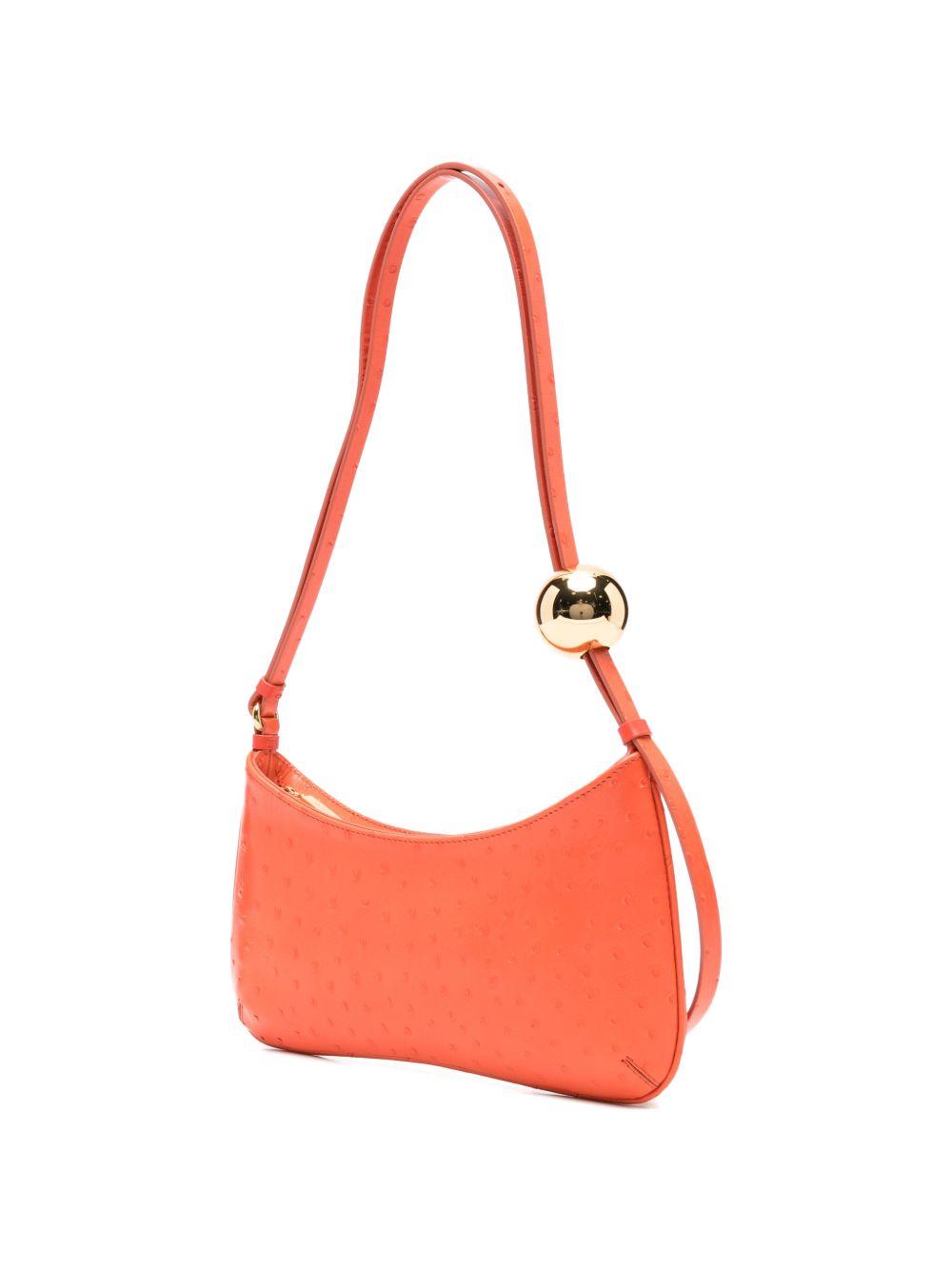 Borsa a spalla Le Bisou Perle in arancione Jacquemus - donna 