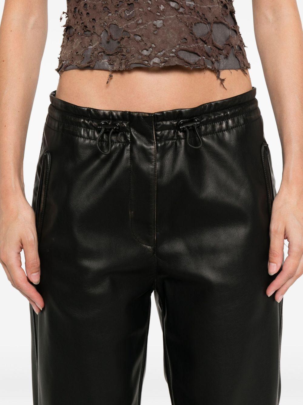 Pantaloni con zip in nero Diesel - donna 