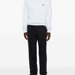 Felpa con logo in azzurro Jacquemus - unisex 