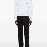 Felpa con logo in azzurro Jacquemus - unisex 